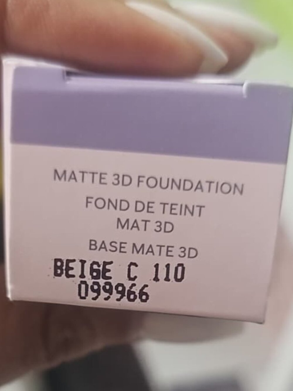 NIB Mary Kay TimeWise Matte 3D Foundation Beige C 110 Full Size